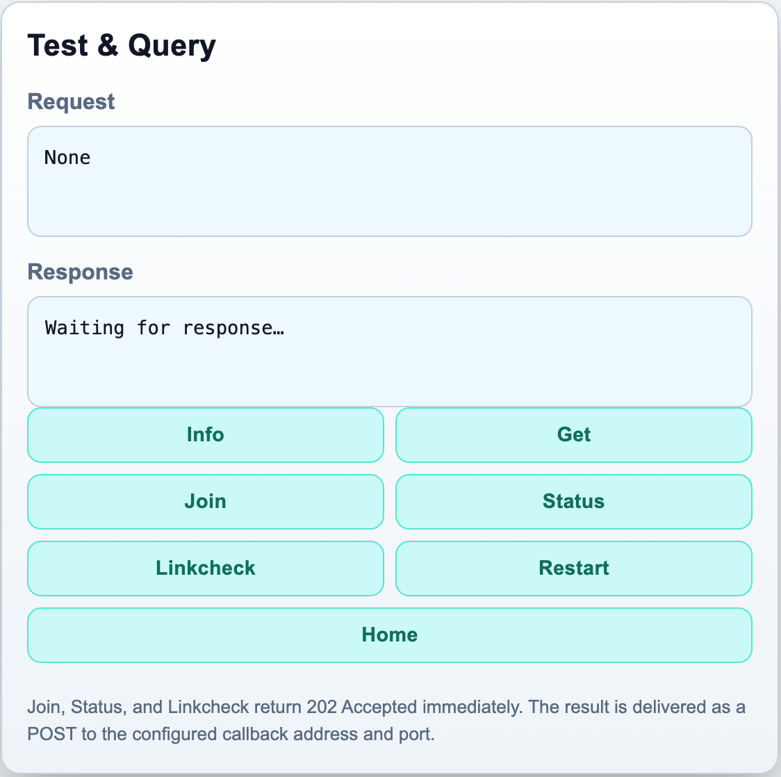 Test page screenshot